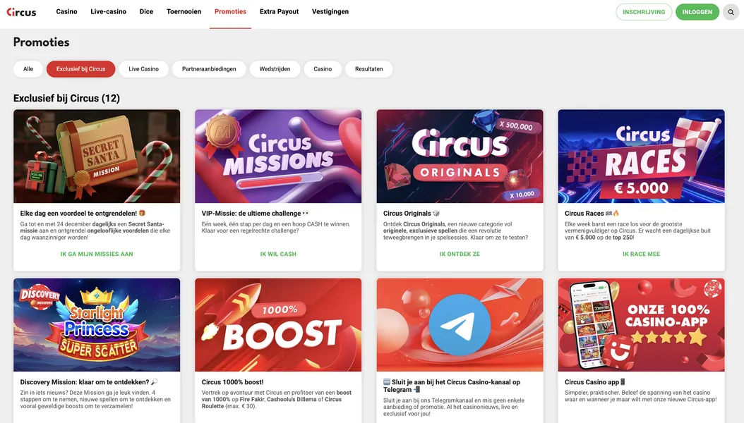 Bonussen en promoties op goksites Belgie